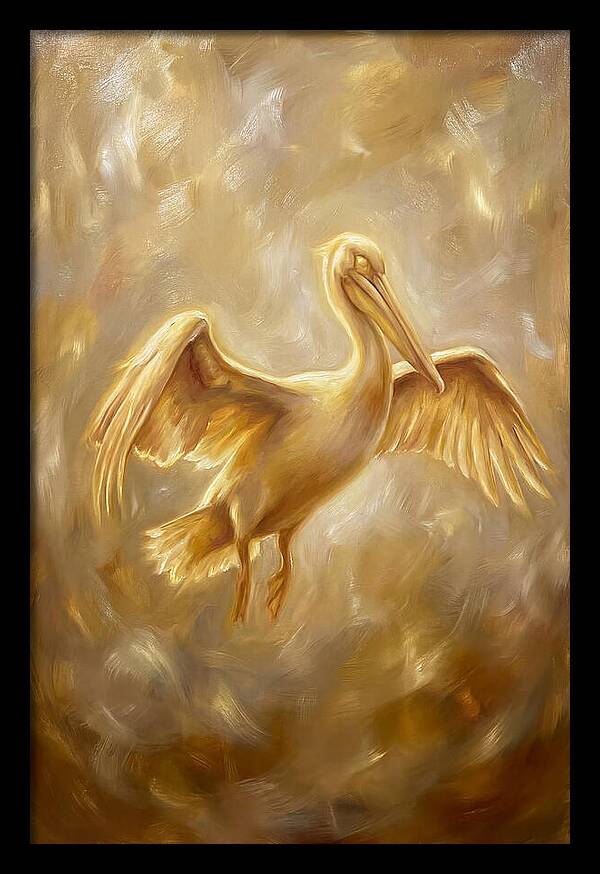 Pelican In Flight