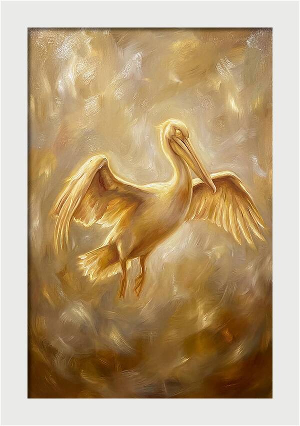 Pelican In Flight