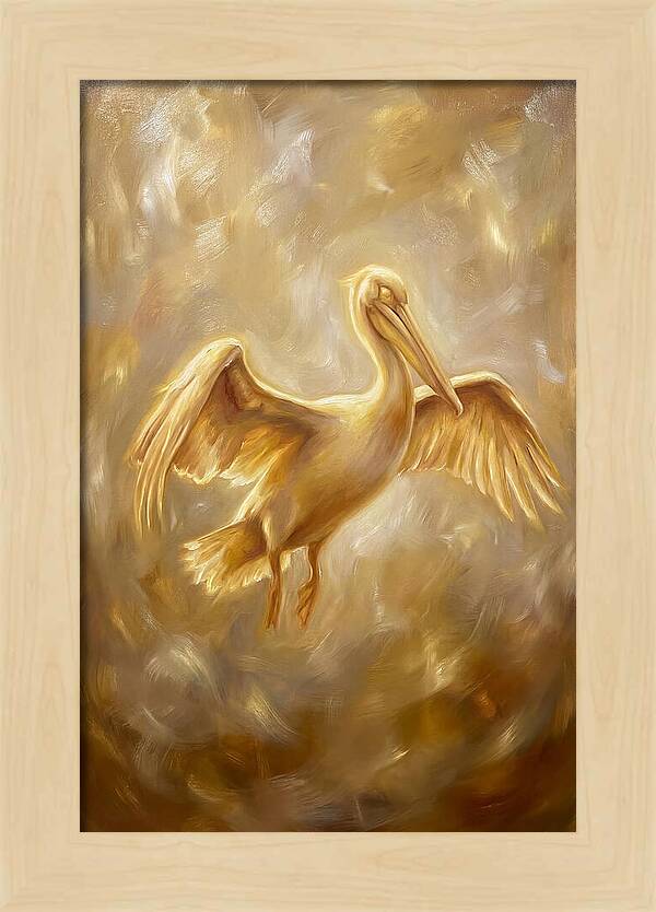 Pelican In Flight