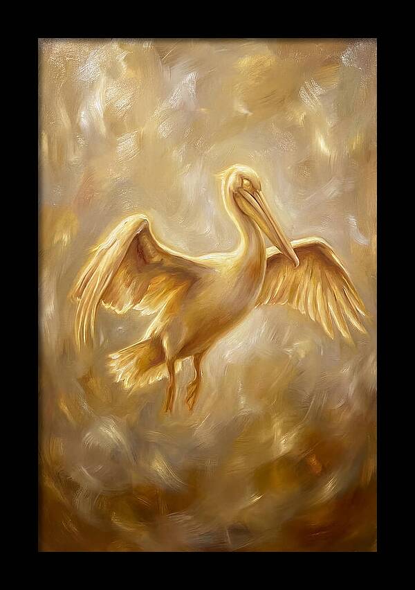 Pelican In Flight