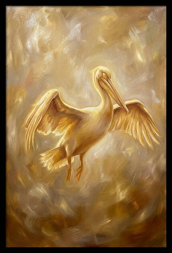Pelican In Flight