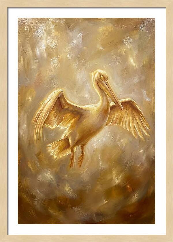 Pelican In Flight