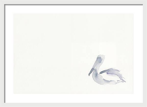 Pelican In Soft Hues