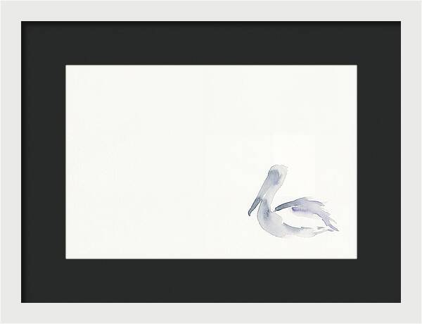 Pelican In Soft Hues