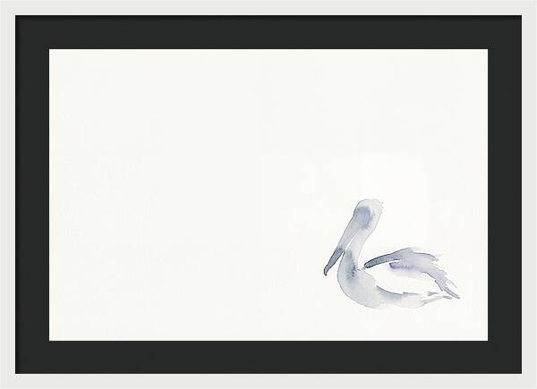 Pelican In Soft Hues