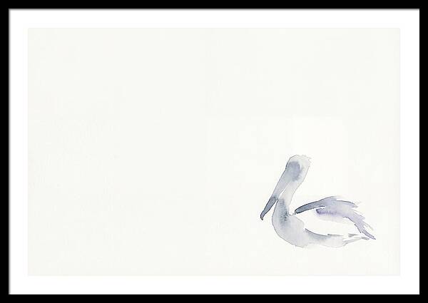 Pelican In Soft Hues
