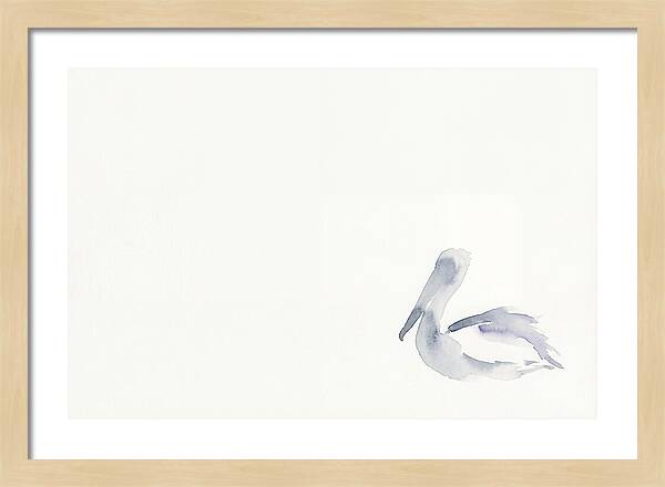 Pelican In Soft Hues