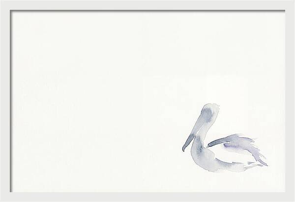 Pelican In Soft Hues