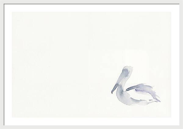 Pelican In Soft Hues
