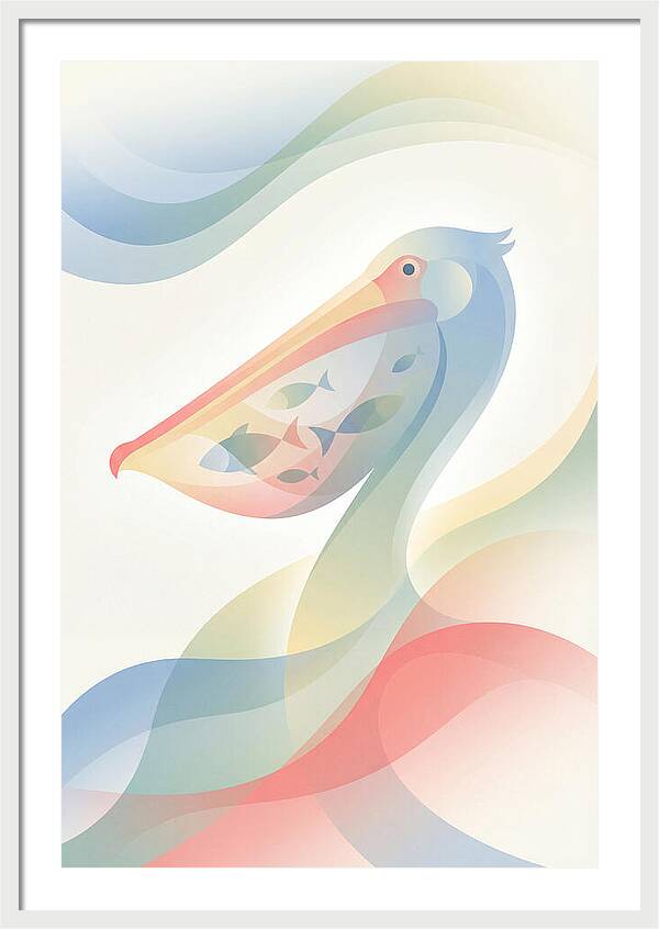 Pelican Swallowing Fish