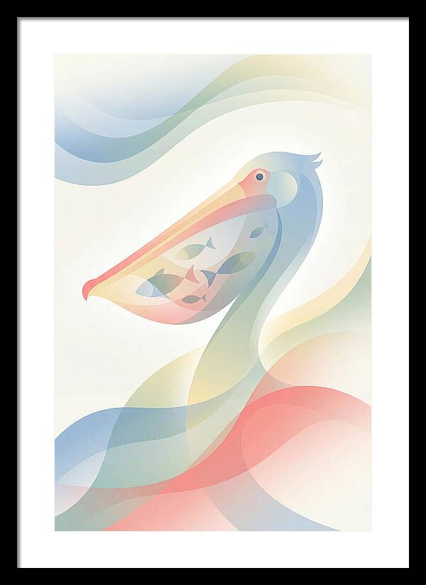 Pelican Swallowing Fish