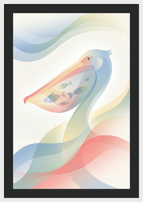 Pelican Swallowing Fish