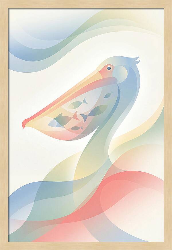 Pelican Swallowing Fish