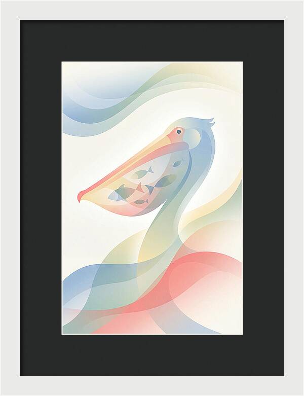 Pelican Swallowing Fish
