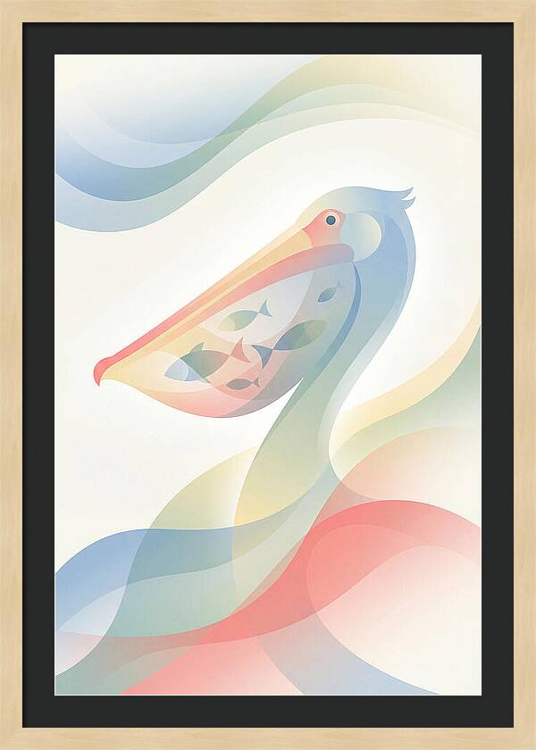 Pelican Swallowing Fish