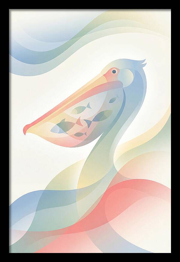 Pelican Swallowing Fish