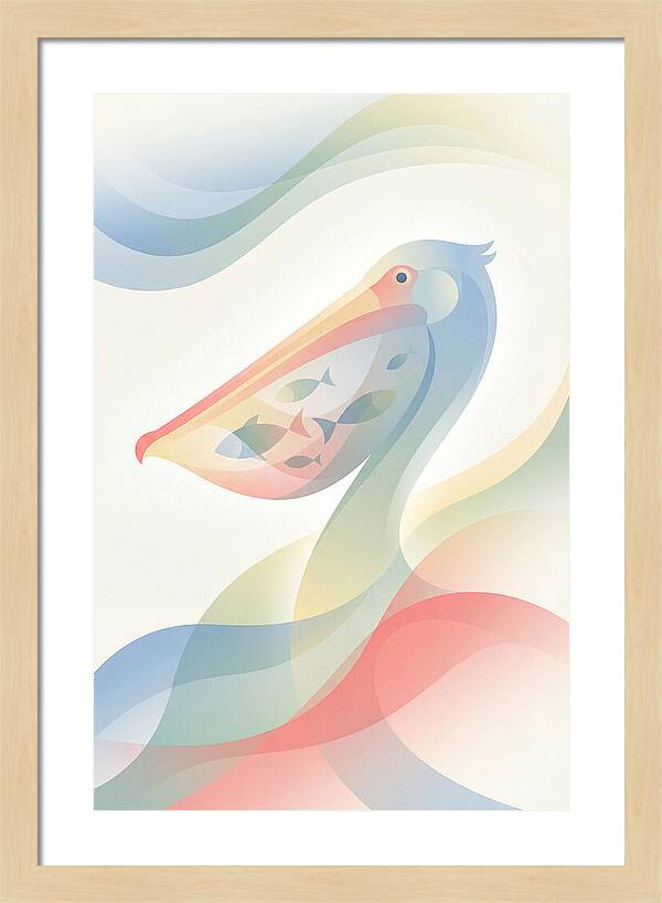Pelican Swallowing Fish