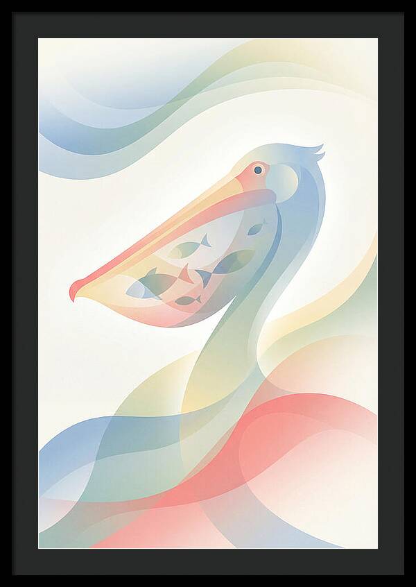 Pelican Swallowing Fish
