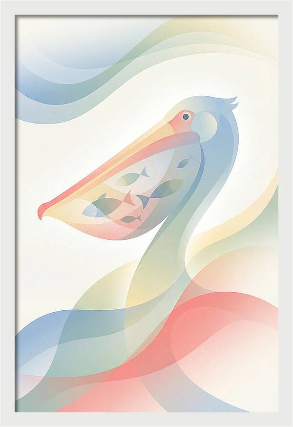 Pelican Swallowing Fish