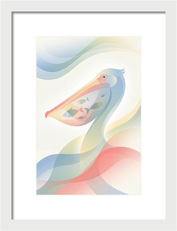Pelican Swallowing Fish