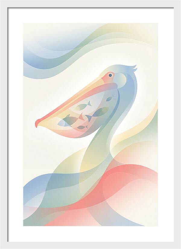 Pelican Swallowing Fish