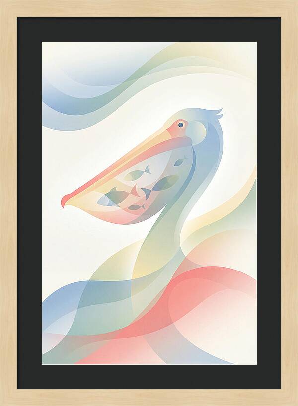 Pelican Swallowing Fish