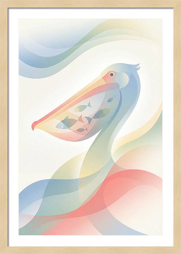 Pelican Swallowing Fish
