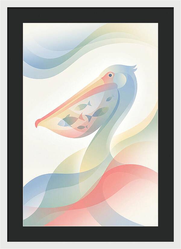 Pelican Swallowing Fish
