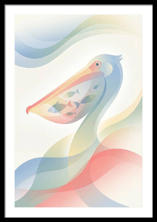 Pelican Swallowing Fish