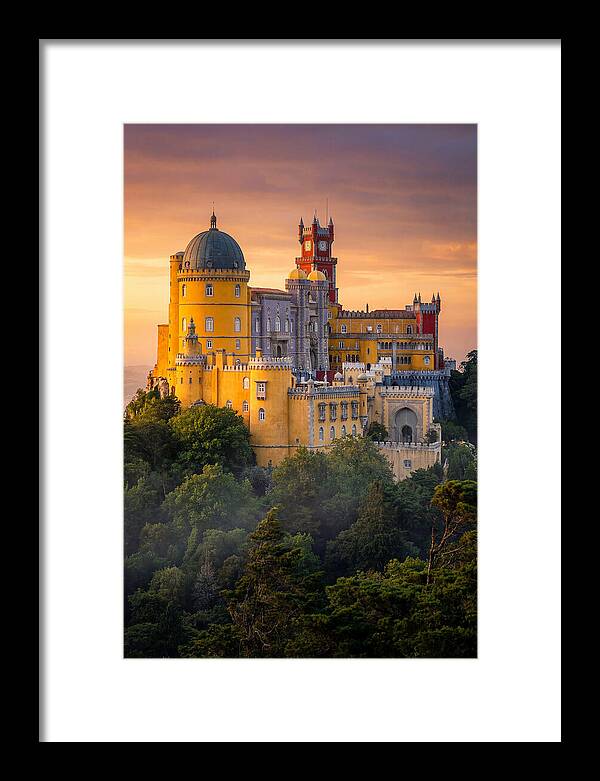 Pena Palace At Golden Hour