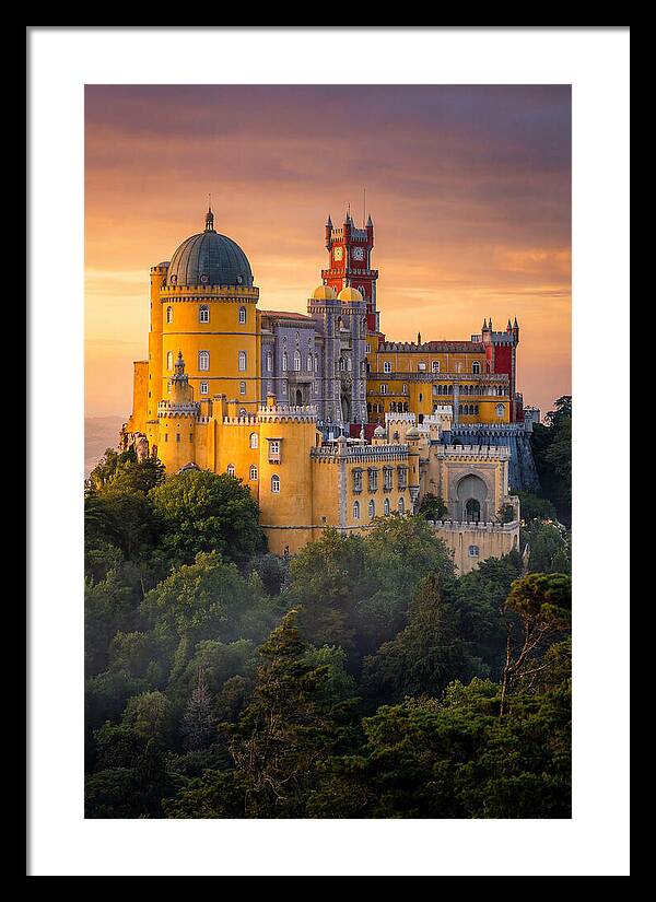 Pena Palace At Golden Hour