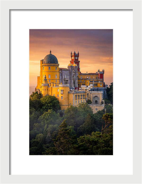Pena Palace At Golden Hour