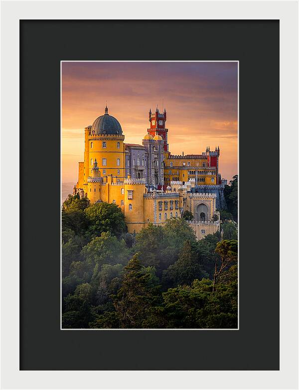 Pena Palace At Golden Hour