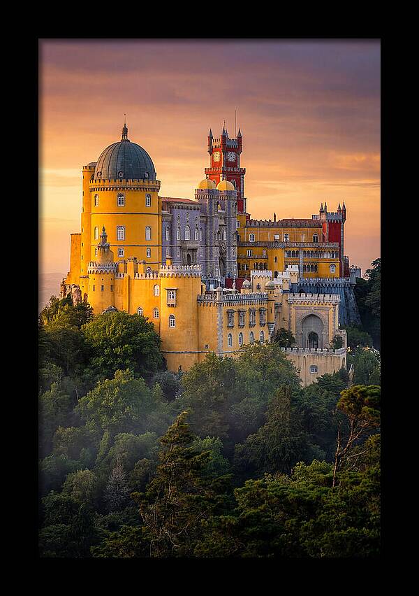 Pena Palace At Golden Hour