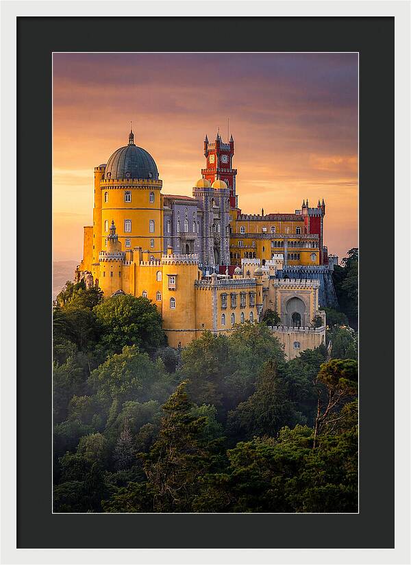 Pena Palace At Golden Hour