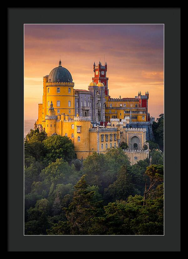 Pena Palace At Golden Hour