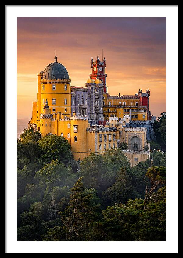 Pena Palace At Golden Hour