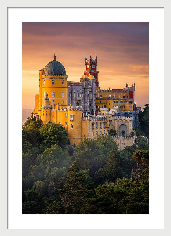 Pena Palace At Golden Hour