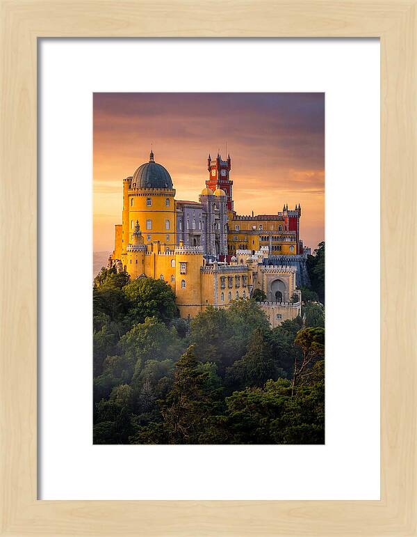 Pena Palace At Golden Hour