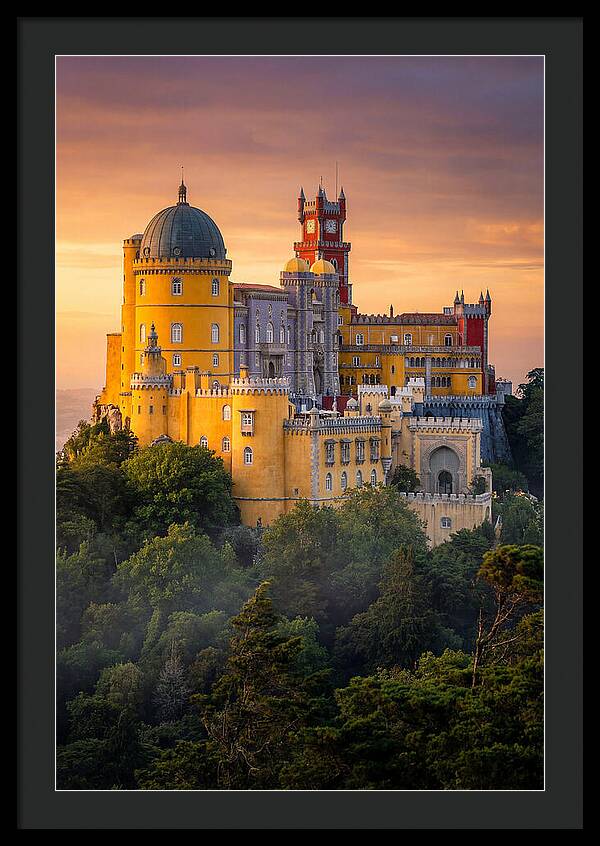Pena Palace At Golden Hour