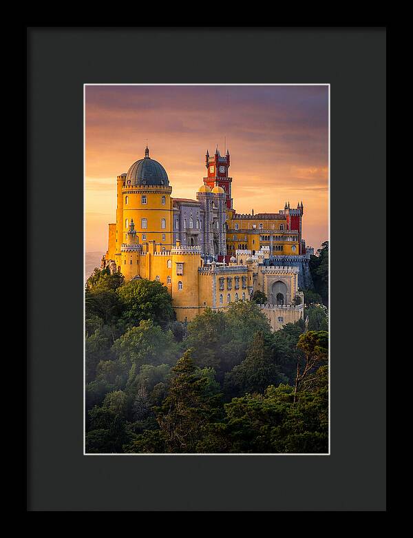 Pena Palace At Golden Hour
