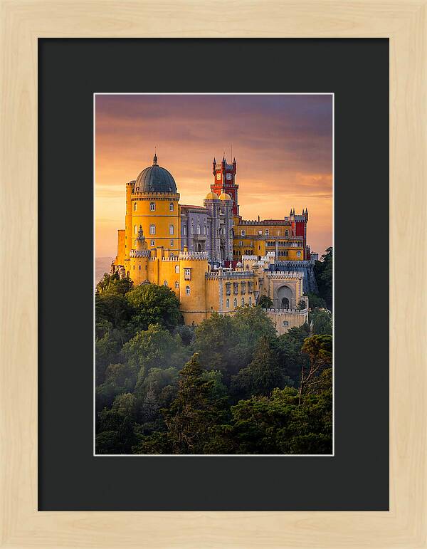 Pena Palace At Golden Hour