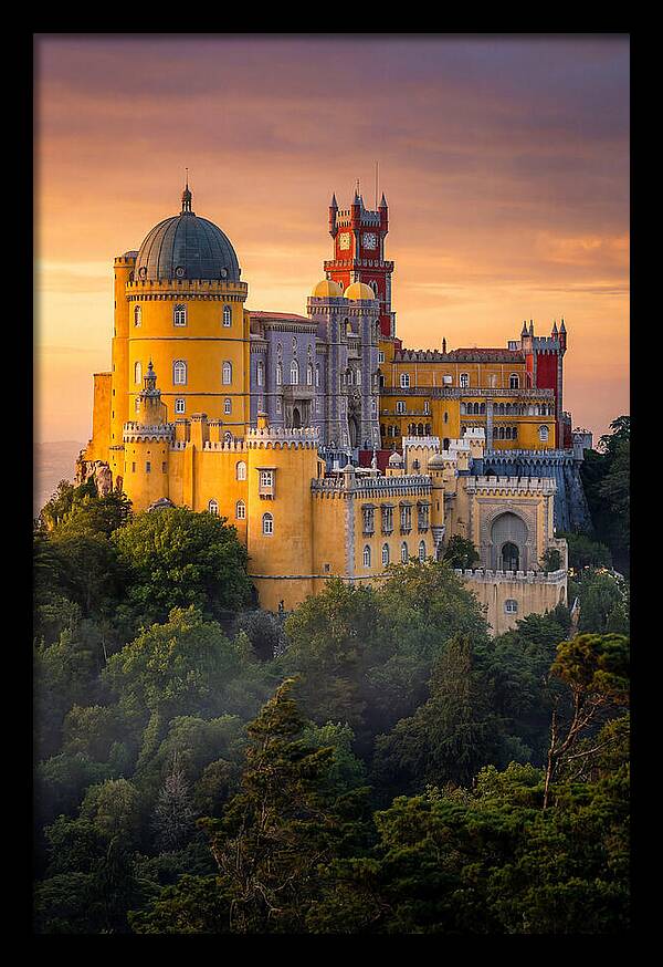 Pena Palace At Golden Hour
