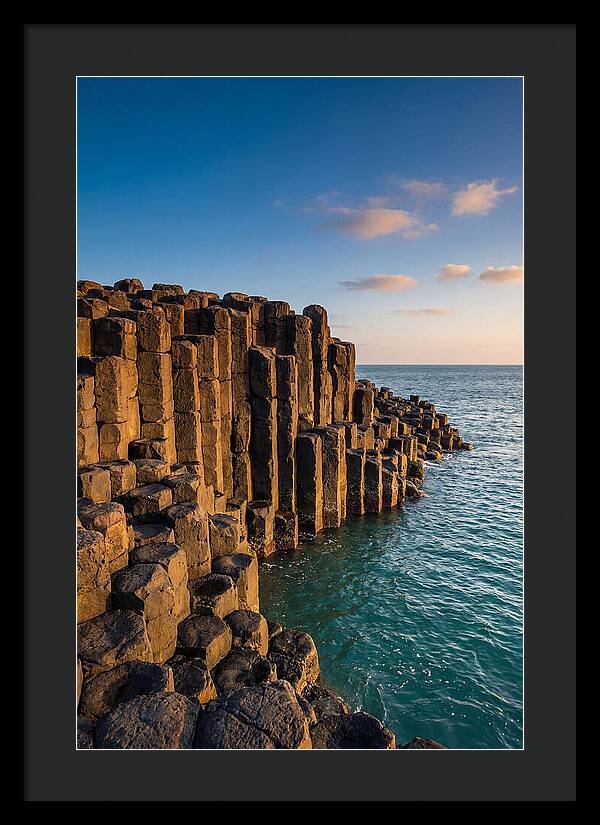 Penghu Basalt Columns At Golden Hour