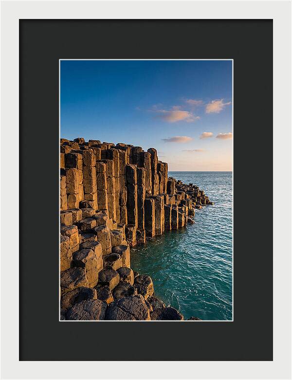 Penghu Basalt Columns At Golden Hour