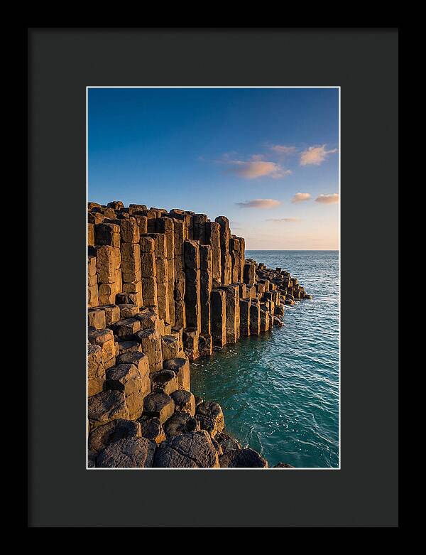 Penghu Basalt Columns At Golden Hour