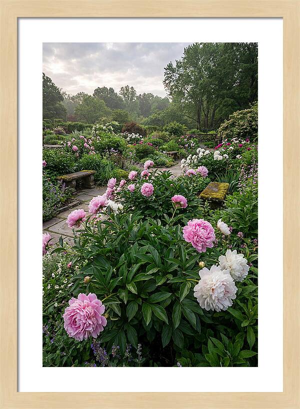 Peonies In Bloom