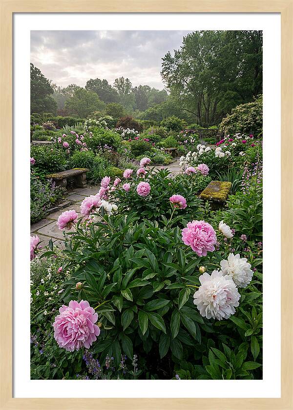 Peonies In Bloom