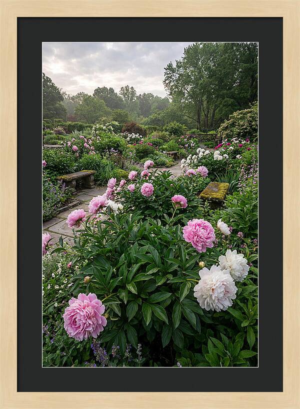 Peonies In Bloom