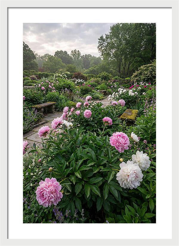 Peonies In Bloom